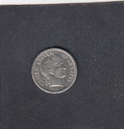 Beschrijving: 1 Dime BARBER